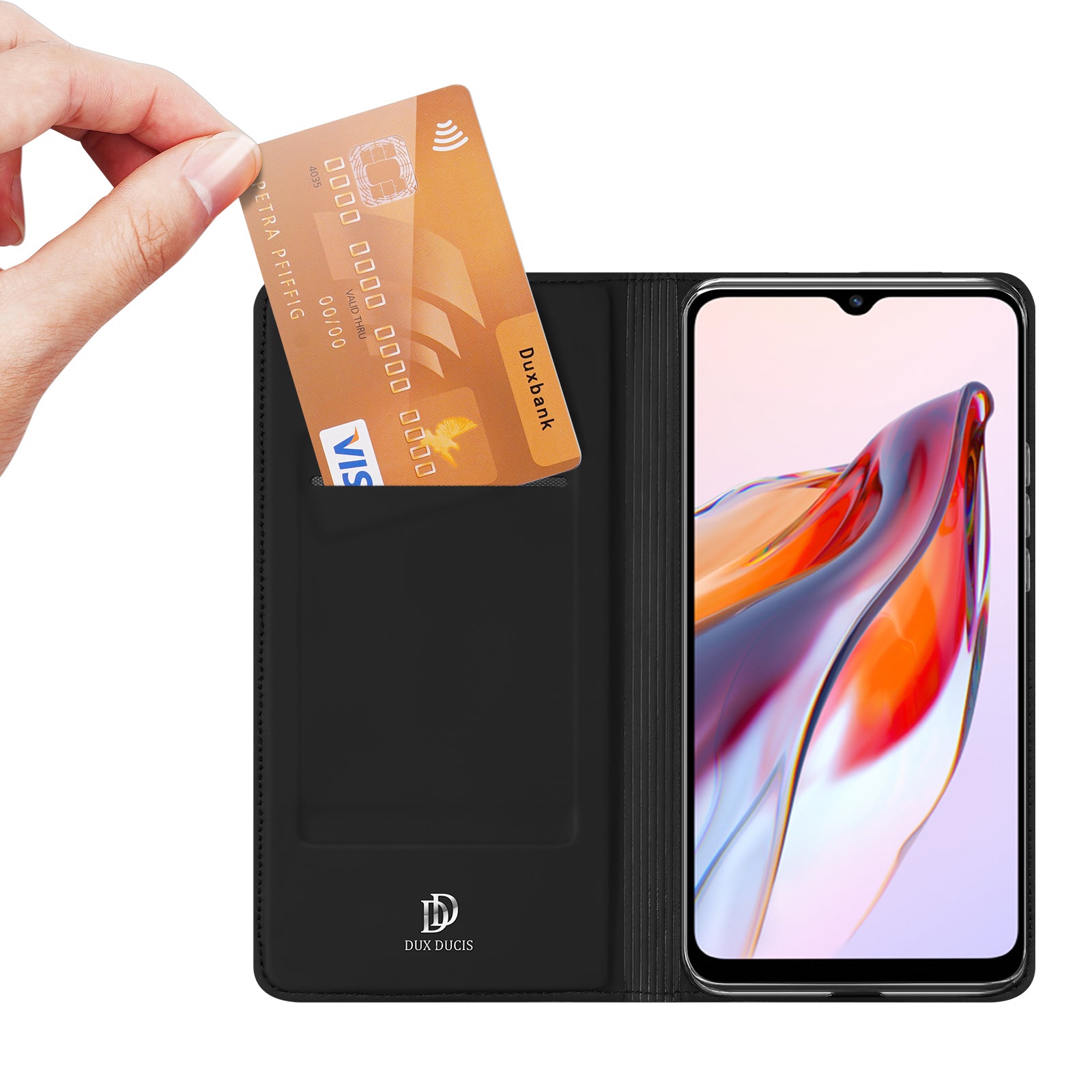 DUX DUCIS Skin Pro Series Leather Case for Xiaomi Redmi 11A 4G 12C 4G Poco C55 4G Card Holder Stand Protective Phone Cover DUX DUCIS Skin Pro Series Leather Case for Xiaomi Redmi 11A 4G 12C 4G Poco C55 4G Card Holder Stand Protective Phone Cover